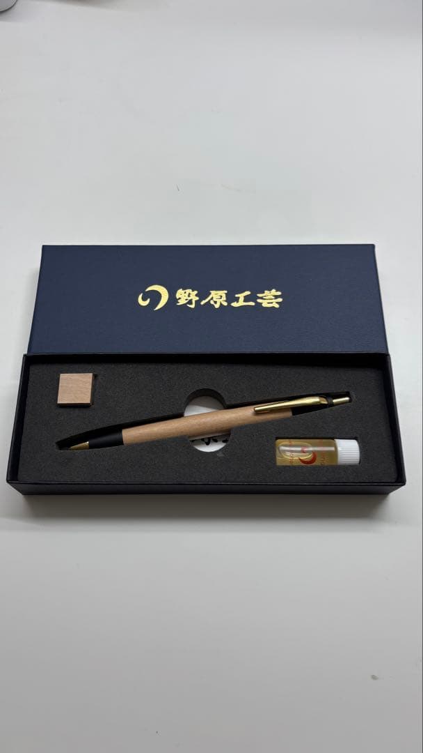 野原工芸 スリムボールペン　みねばり