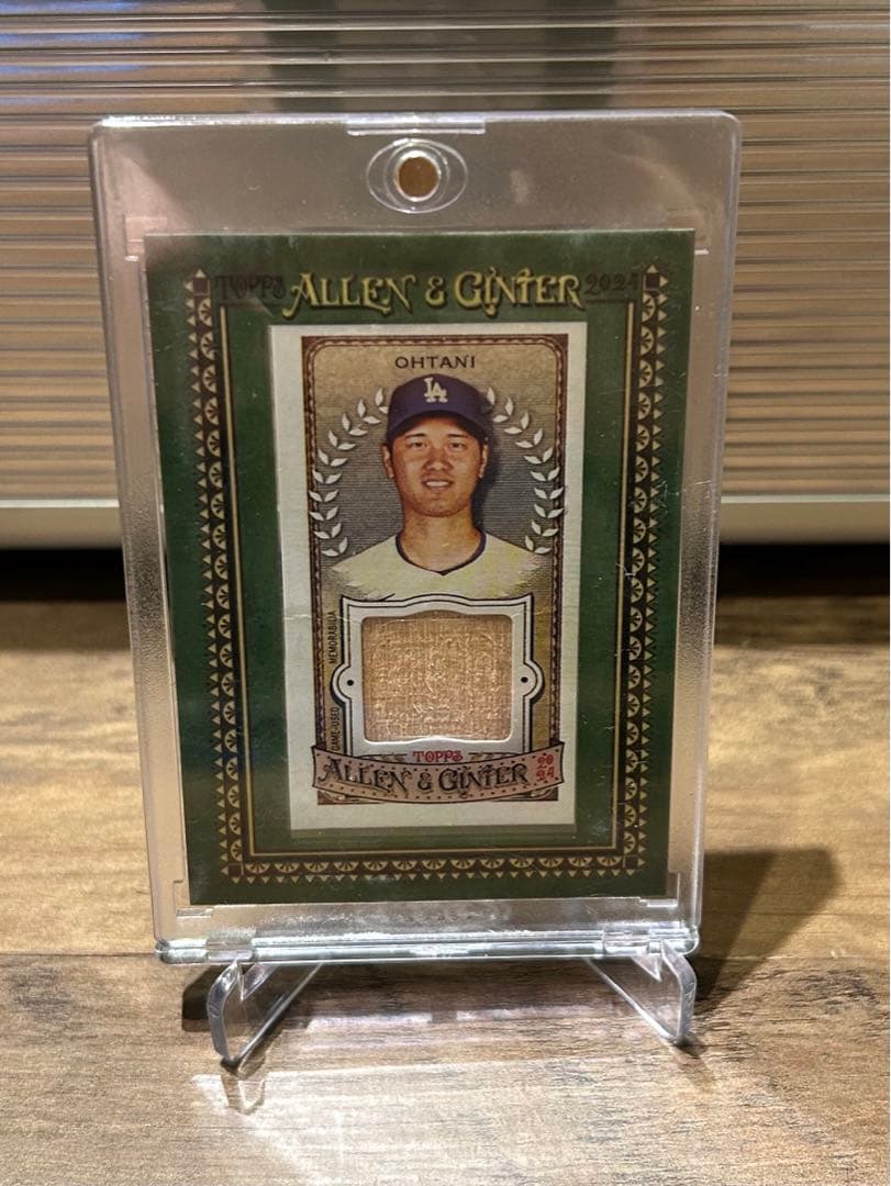 最新　大谷翔平　バット　カード　実使用　topps 2024 ドジャース