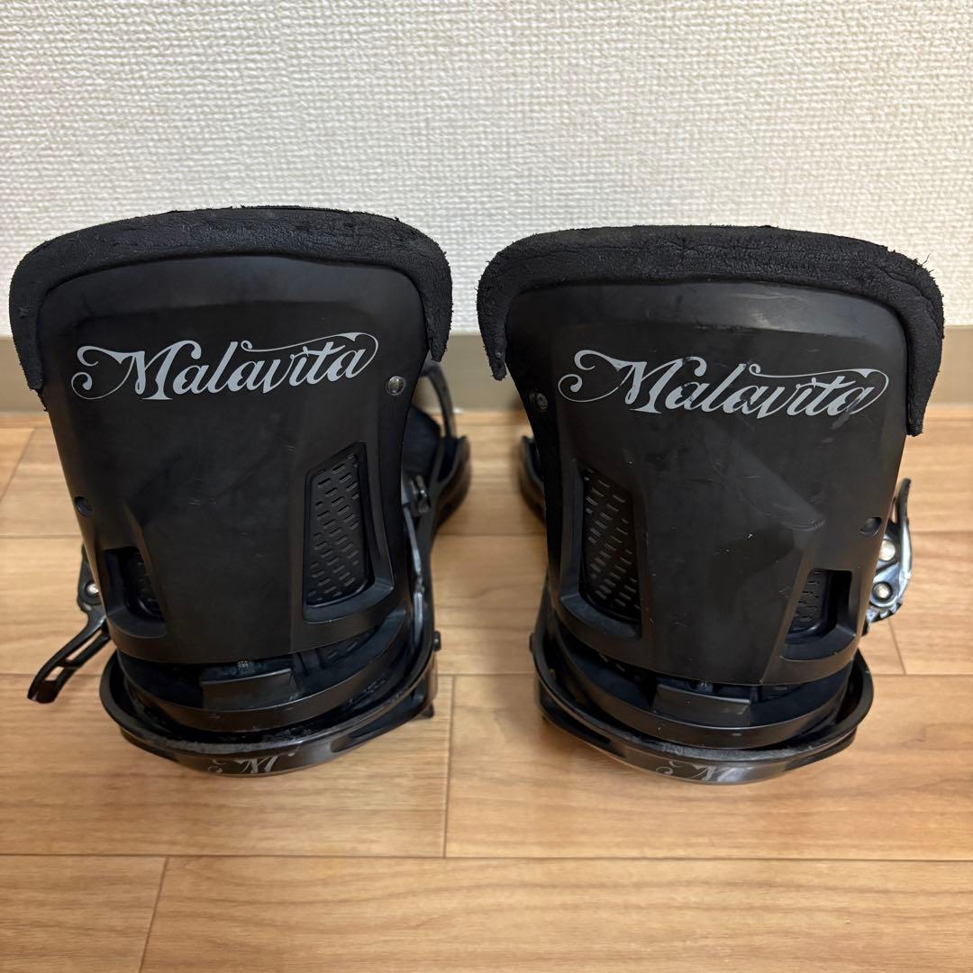 バートン ビンディング Malavita（マラビータ） ブラック Mサイズ