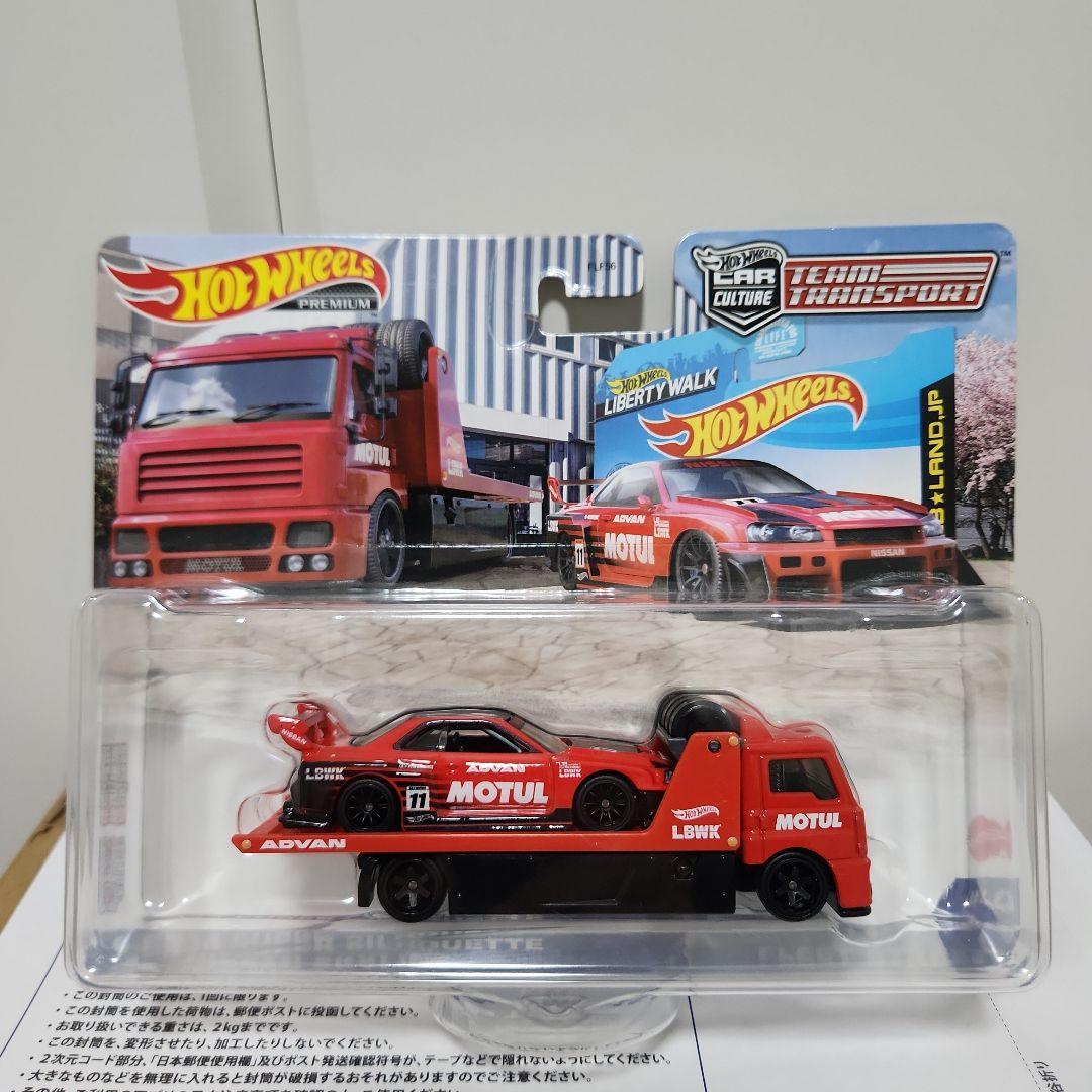 hw チームトランスポーター　スーパーシルエット　NISSAN　SKYLINE