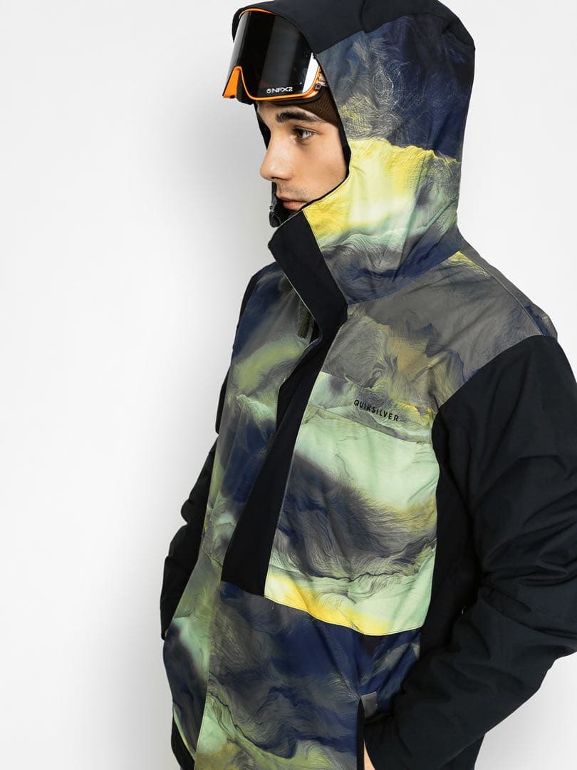 Quiksilver スノーボードウェア　ジャケット　ブラック　メンズ　M