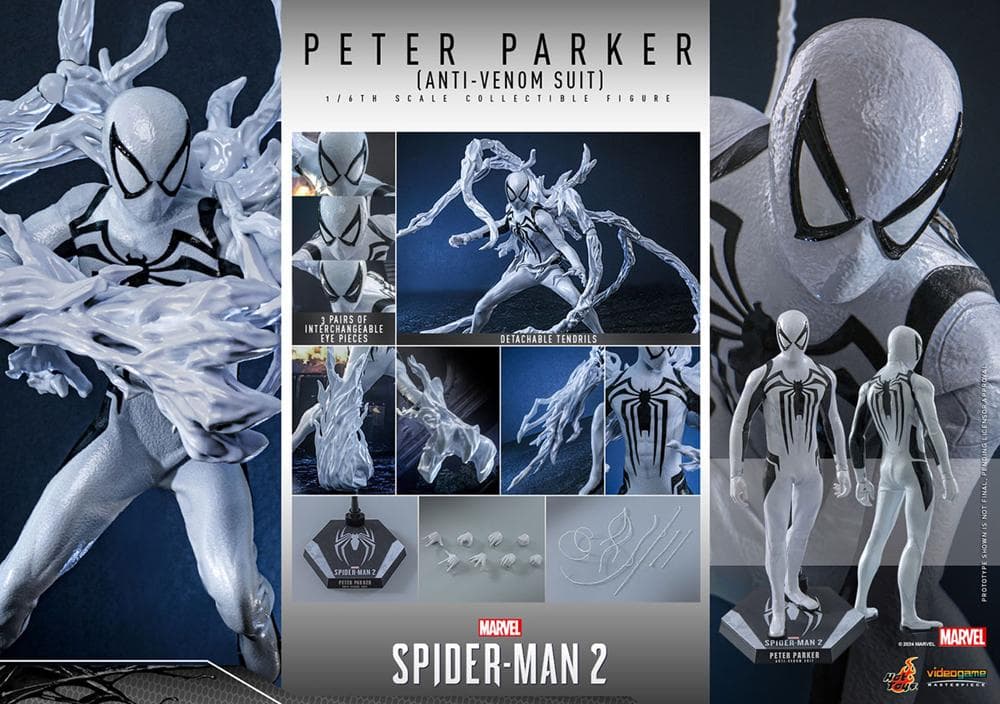 【新品未開封】ホットトイズ スパイダーマン アンチヴェノムスーツ ver