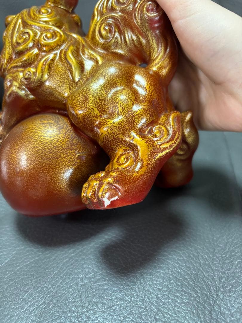 獅子置物