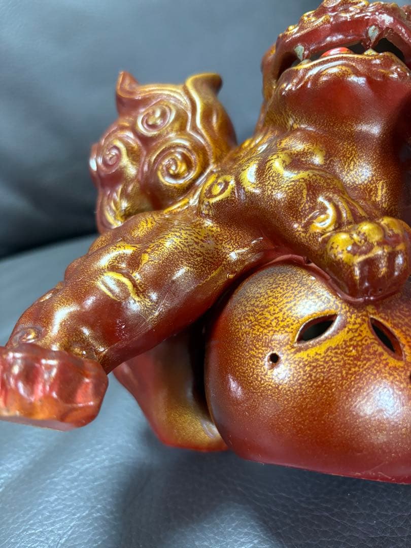 獅子置物