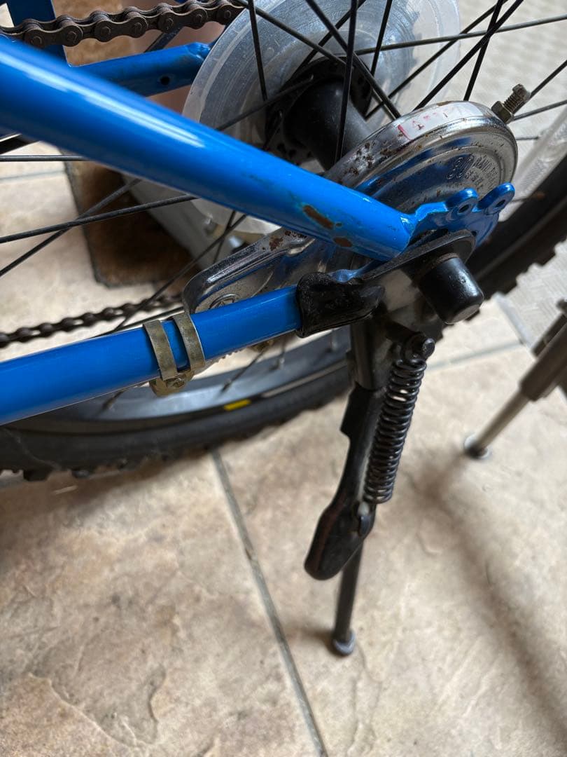 自転車 ブルー　20インチ 直接引取希望