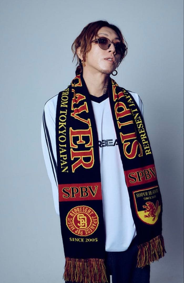 SUPER BEAVER サッカーマフラー