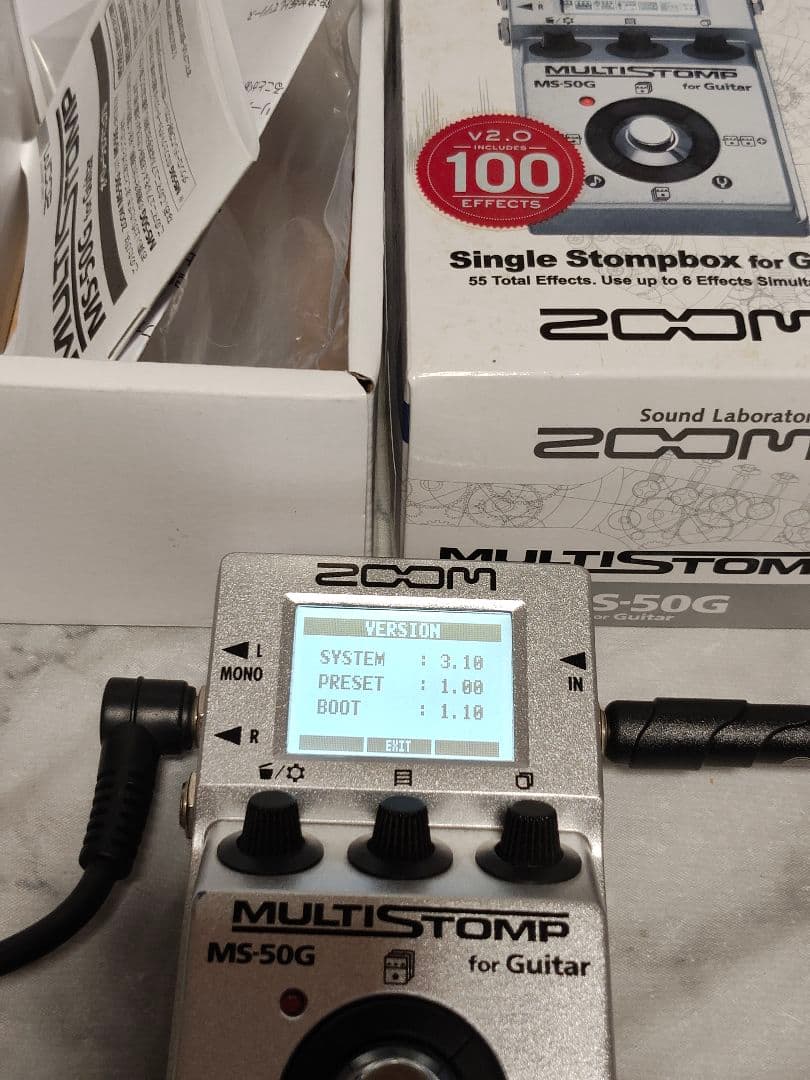 MS-50G ver3.1 アップデート済　箱付き