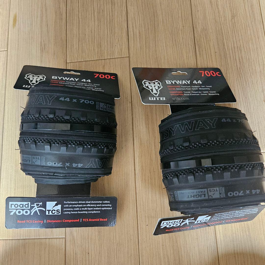 新品!! WTB BYWAY 700×44c 2本セット MTB