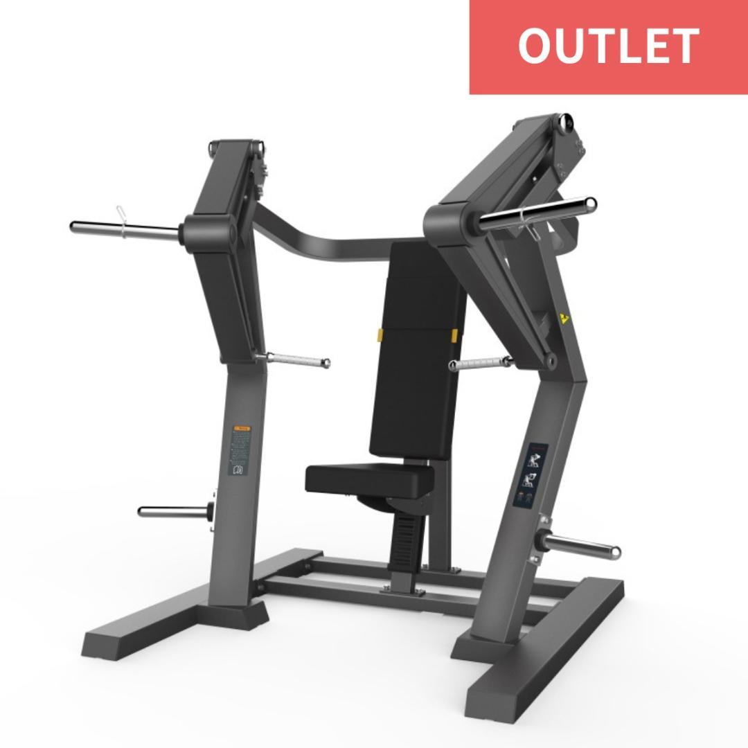 GYM GARAGE インクラインチェストプレス（プレートロード） アウトレット