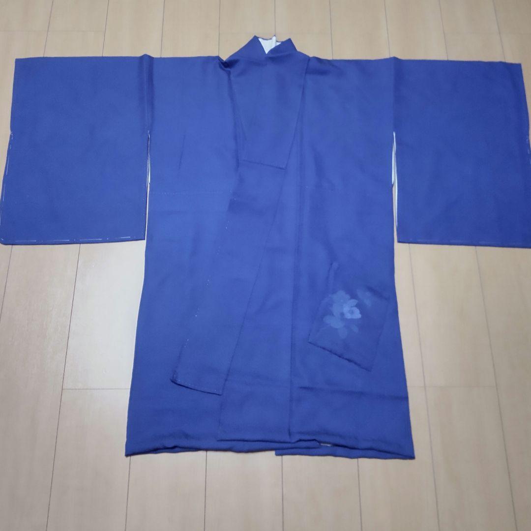 弓道 着物 袷 正絹【レア袖丈51cm】
