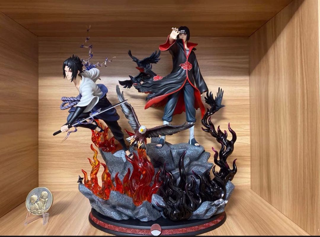 NARUTO ナルト うちはサスケ うちはイタチ ガレージキット スタチュー①
