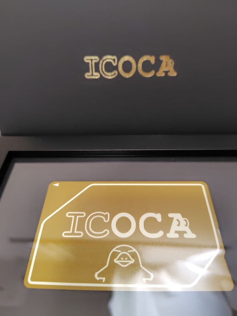 黄金のICOCA　J-WESTゴールドカード　【非売品】