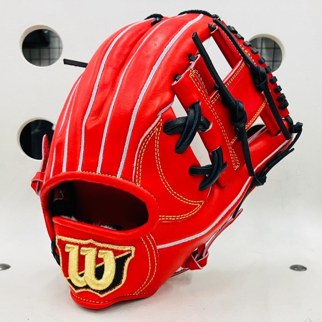 値下げ　ウイルソン　WBW101066　硬式用　内野手用　87型　高校野球対応
