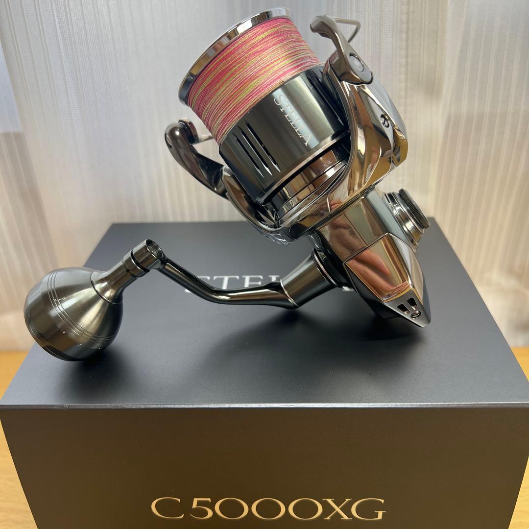 シマノ 22ステラ C5000XG 美品 格安 1.5号 300m