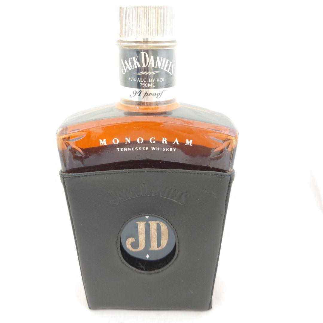 ジャックダニエル　モノグラム　750ml　PROOF 94　ウキスキー　未開古酒