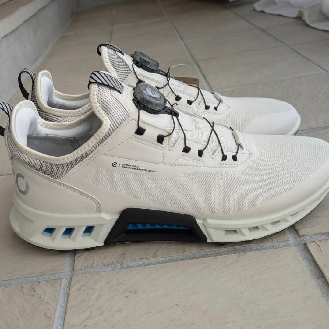 新品ECCO BIOM C4 BOA ゴルフシューズGORE-TEX 27.5
