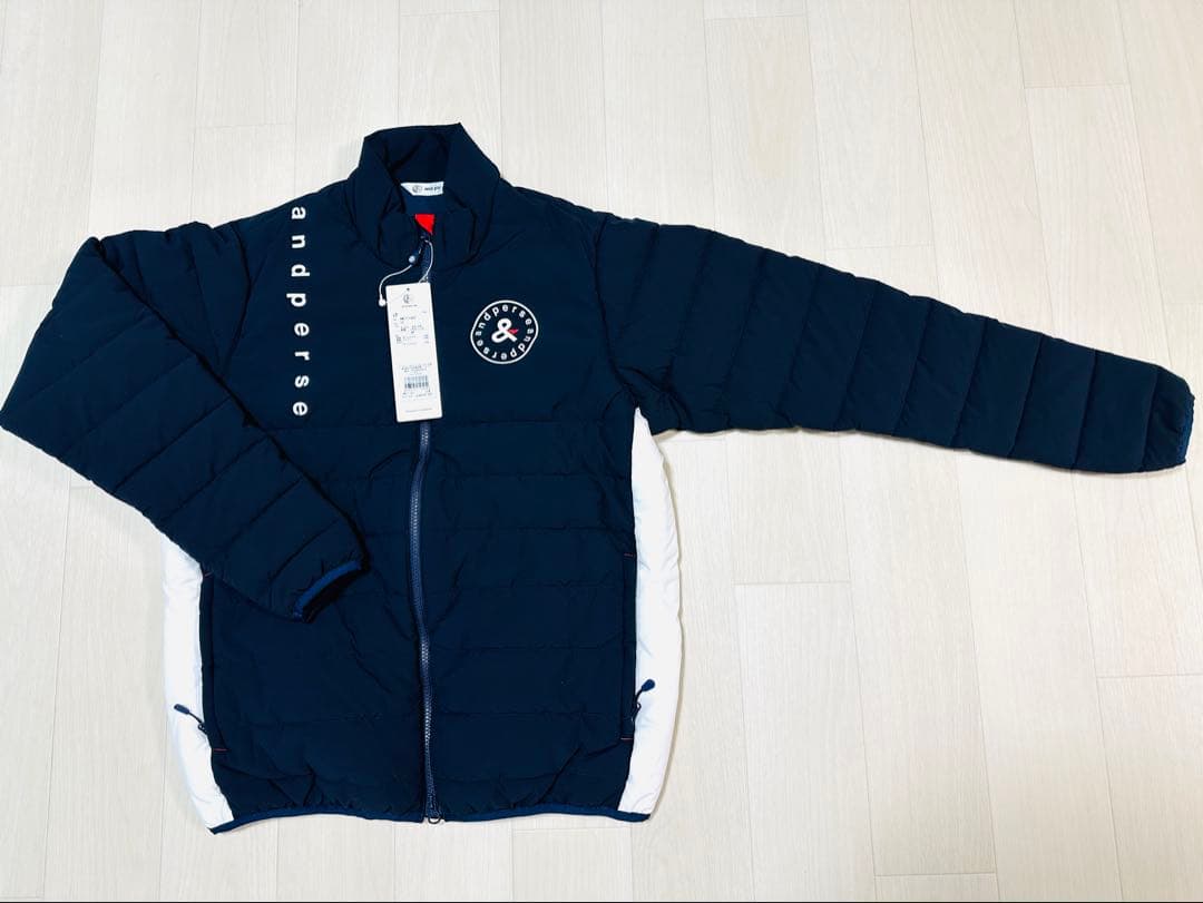 アンパスィ ◆ 冬用中綿メンズブルゾン◆Mサイズ◆ and per se ◆新品