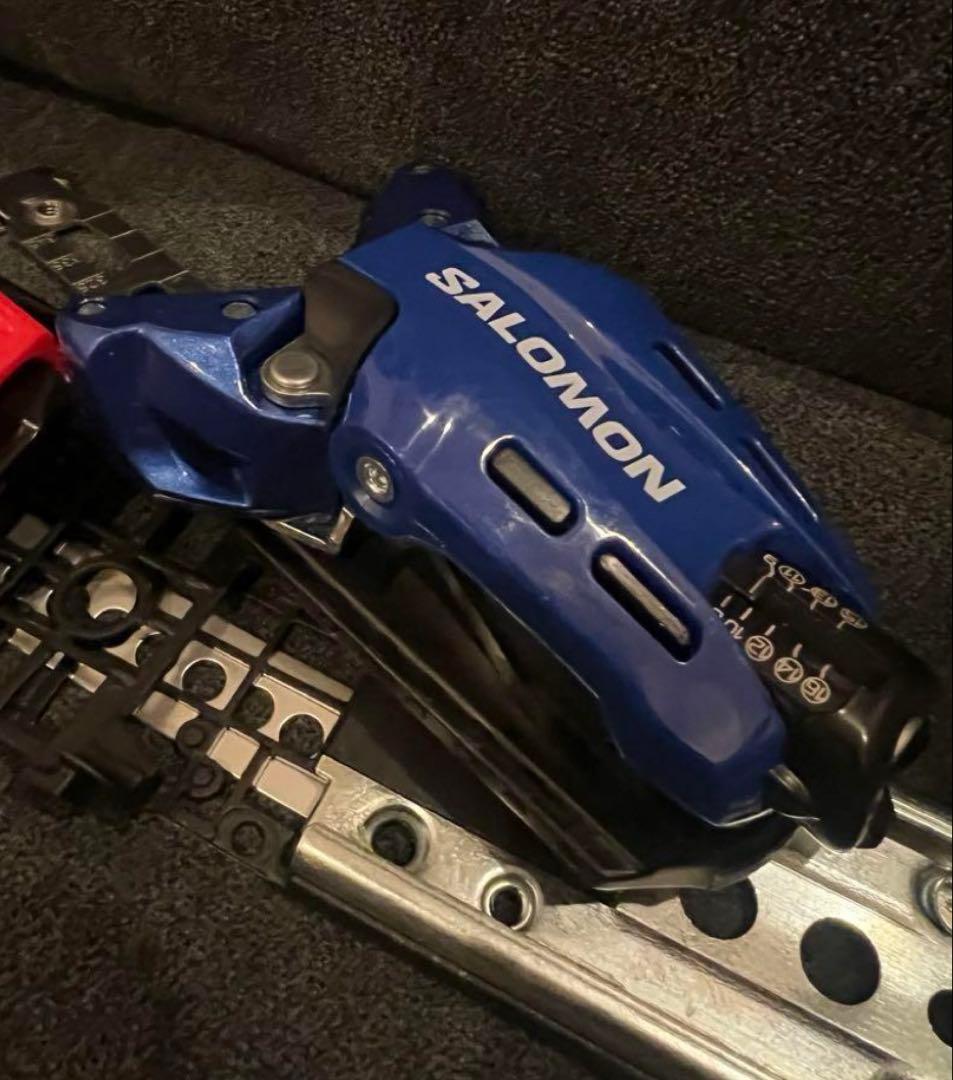 新品　SALOMON X16 スキー ビンディング 青色