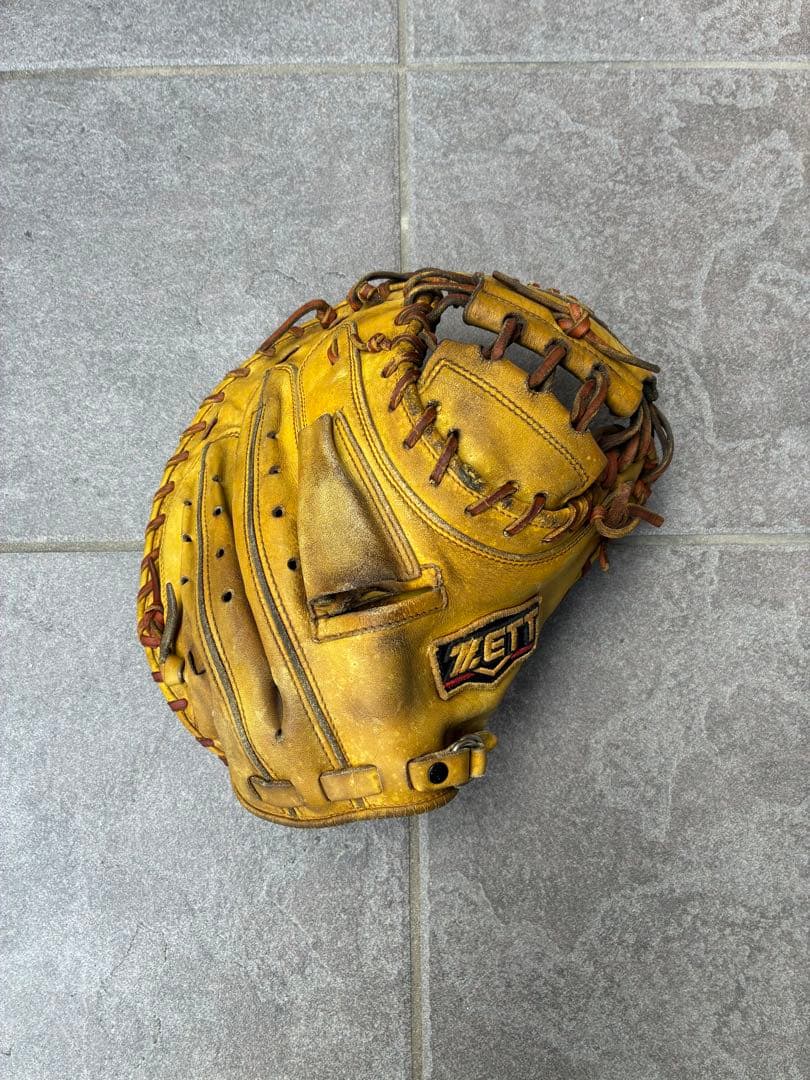 【爆音】日本製　ZETT ゼット　硬式 キャッチャーミット　ミズノプロ　SSK