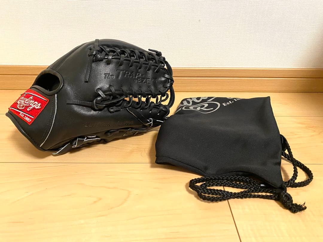 極美品◆ローリングス 軟式用 H.O.H. 内野手用グラブ アシックス