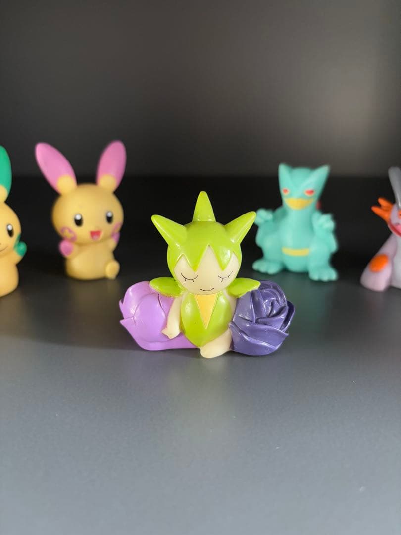 【限定品】ポケモンキッズ 色ちがい5体セット プラスル マイナン ジュカイン 他
