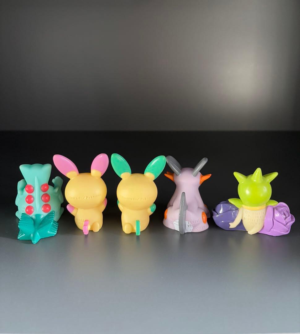【限定品】ポケモンキッズ 色ちがい5体セット プラスル マイナン ジュカイン 他