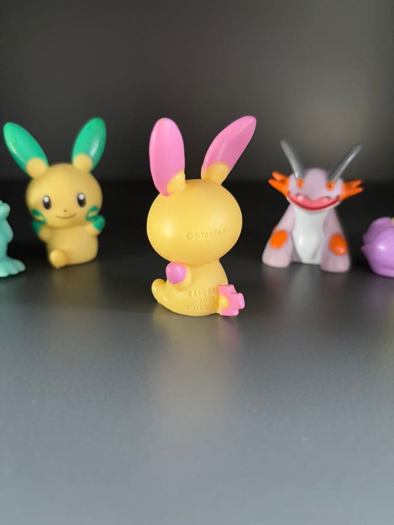 【限定品】ポケモンキッズ 色ちがい5体セット プラスル マイナン ジュカイン 他
