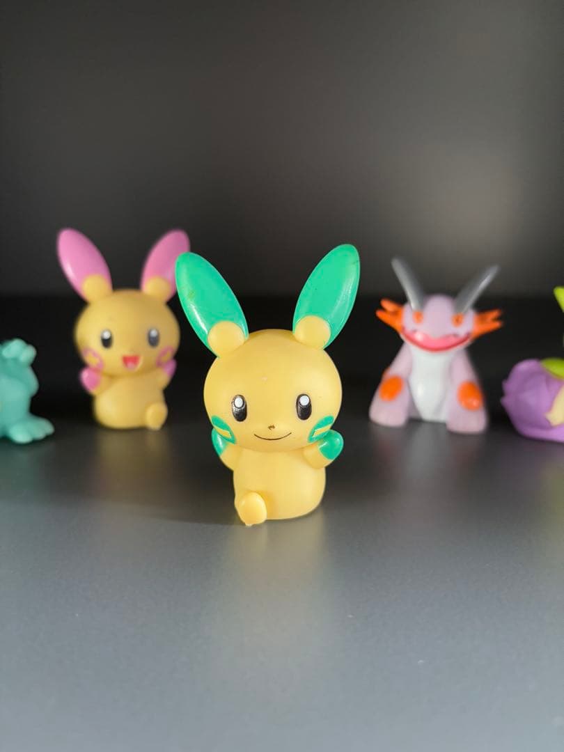 【限定品】ポケモンキッズ 色ちがい5体セット プラスル マイナン ジュカイン 他