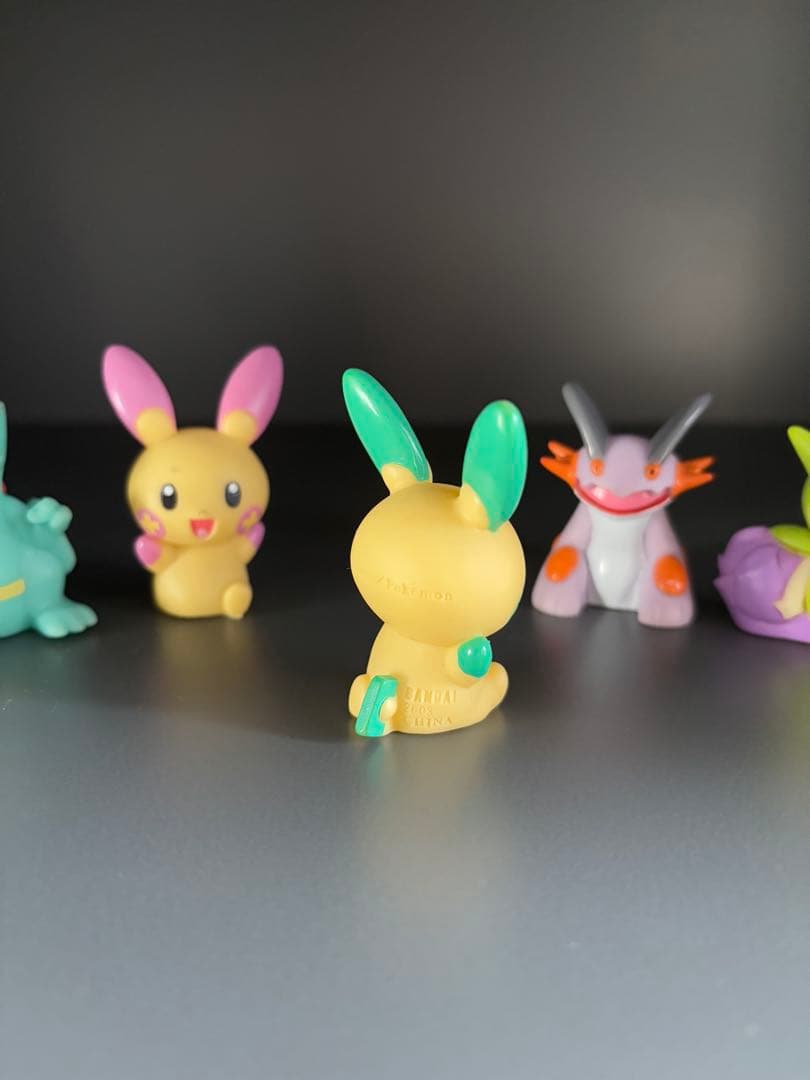 【限定品】ポケモンキッズ 色ちがい5体セット プラスル マイナン ジュカイン 他