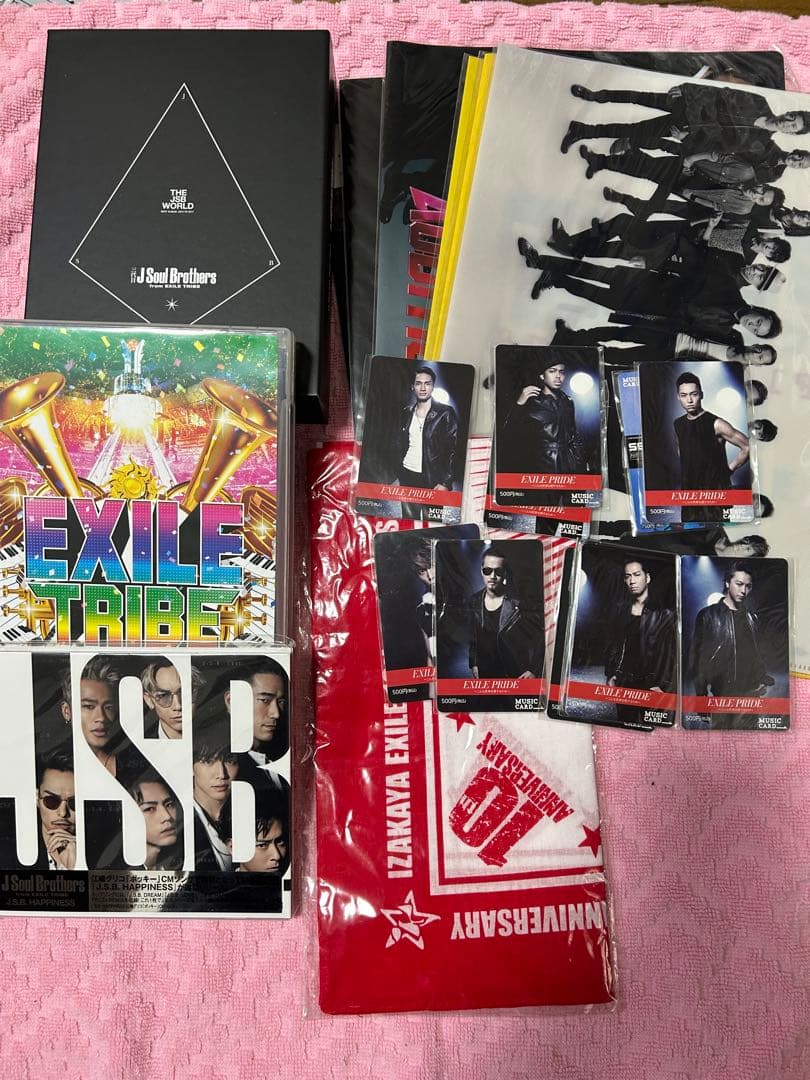 EXILE DVDセットとグッズ