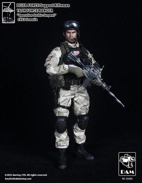 ミリタリー DAMTOYS DELTA FORCE BLACK HAWK DOWN