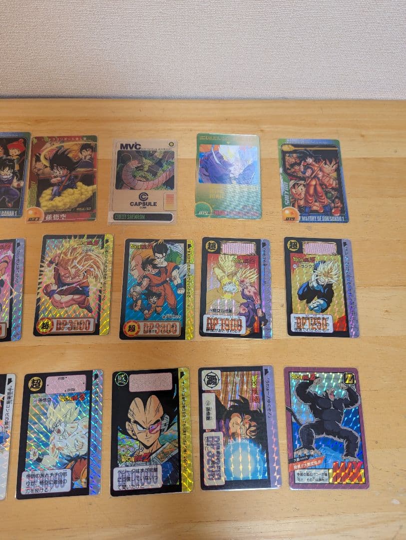 全当時物 ドラゴンボール ドラゴンボールZ キラカード カードダス てれびでんわ