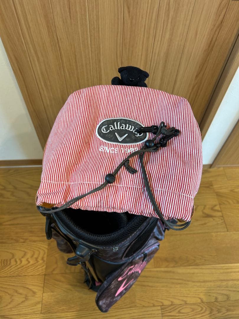 Callaway キャロウェイ キャディバッグ スタンド カモ 迷彩 カバー付き