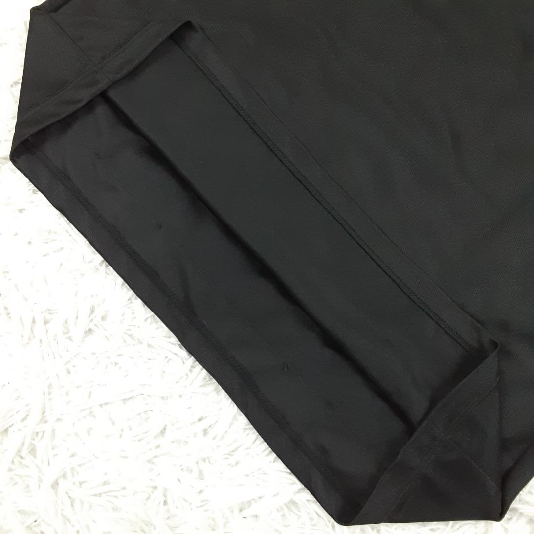 美品◎カペルミュール サイクルジャージ ブラック 黒 半袖 2点セット