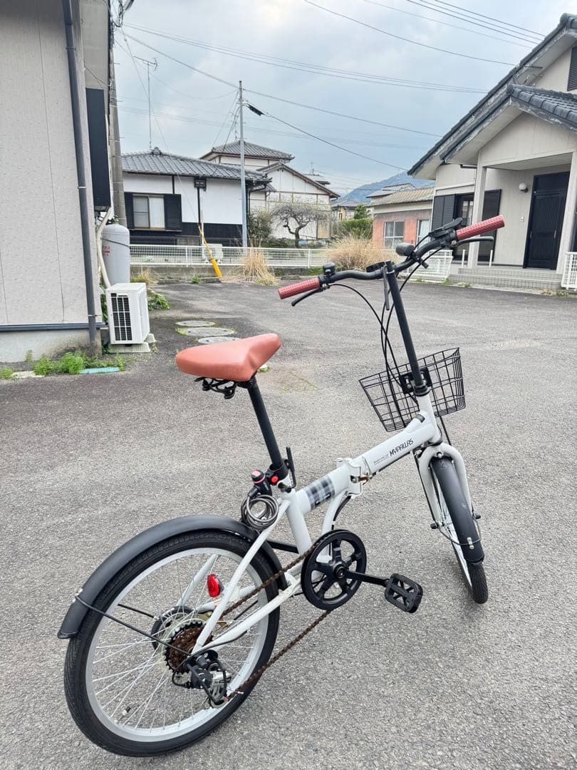 MY PALLAS マイパラス折りたたみ自転車 ホワイト