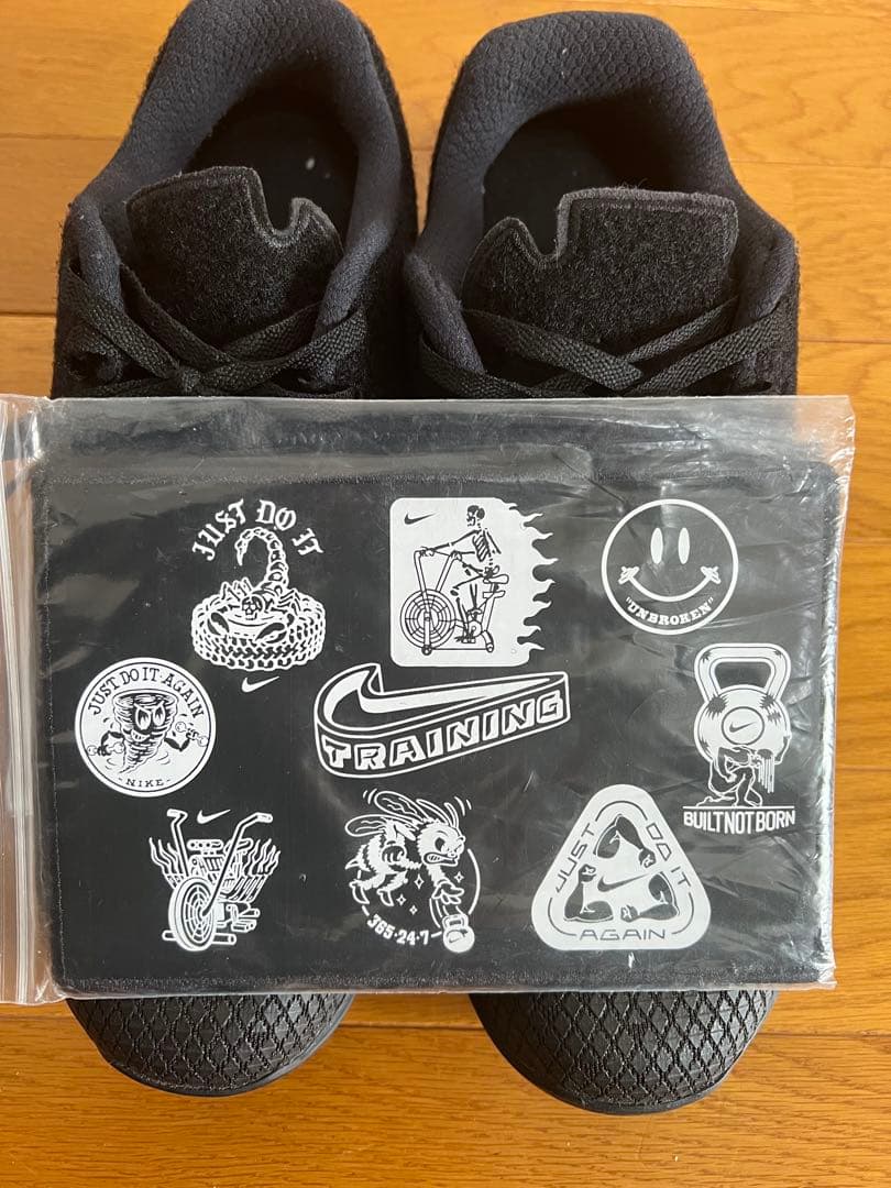 トレーニングシューズ ブラック　ナイキ　メトコン