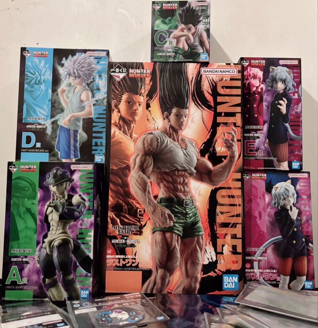 【未開封】一番くじ HUNTER×HUNTER キメラアント編 フィギュアセット