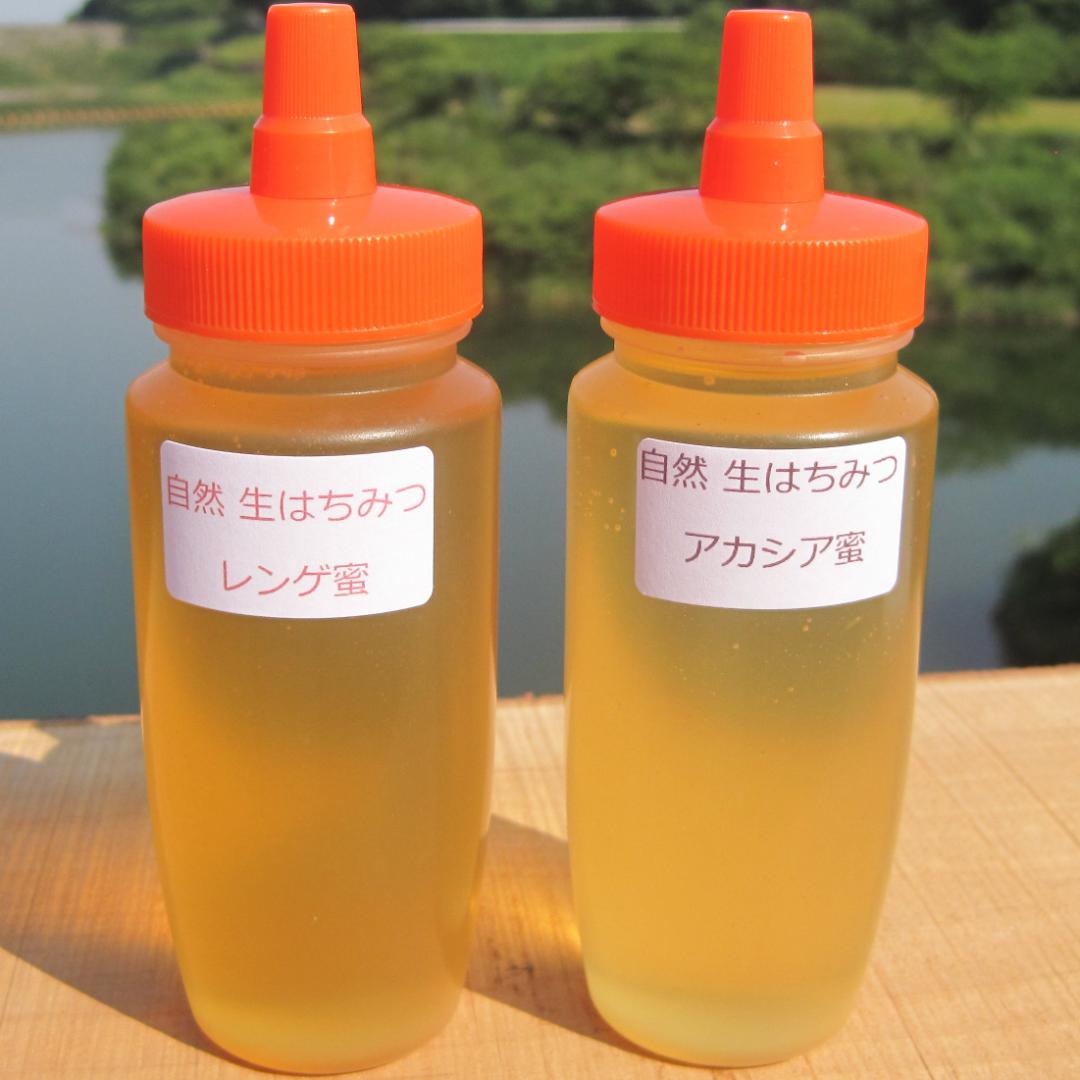 ☸️アカシア蜜１０本&れんげ蜜１０本　生はちみつ　自家製蜂蜜
