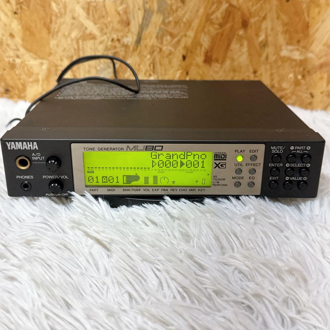 YAMAHA MU80 TONE GENERATOR 音源モジュール ヤマハ