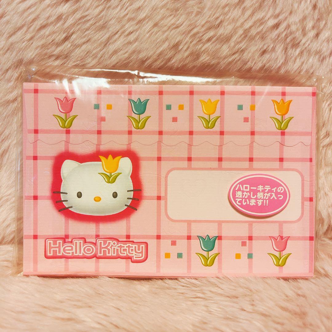 希少レア　ハローキティ　ハナ　平成レトロ　レターセット　メモ　ファイル　ノート