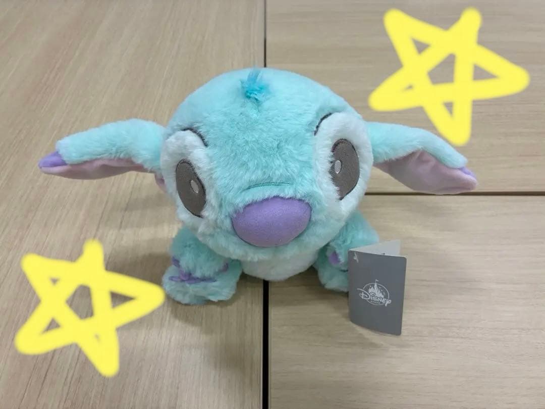 【新品未使用】希少品スティッチ ぬいぐるみ 高さ23cm x 横22cm