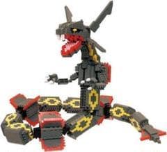 新品 ナノブロック　黒いレックウザ エクストリームDX NBPM_104