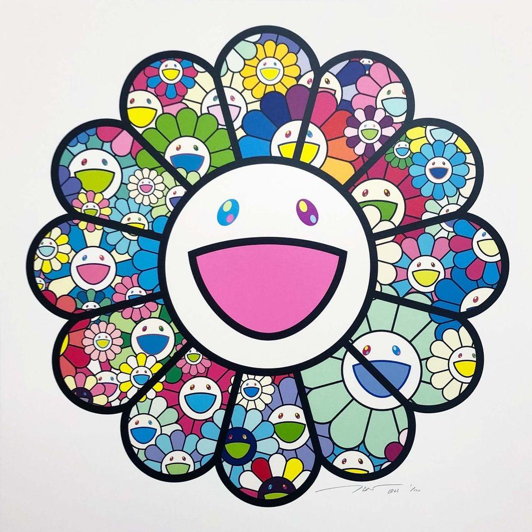 村上隆 エディションサイン入り版画「入学式」
