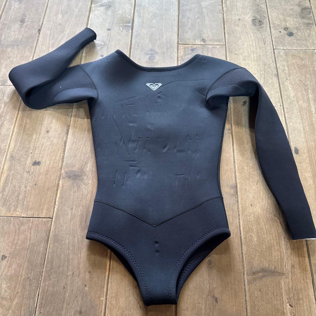 ROXY ロキシー　黒 長袖 ウェットスーツ　ロンスプ　MS