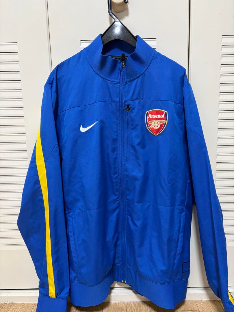 アーセナル Nike ジャケット 青　L