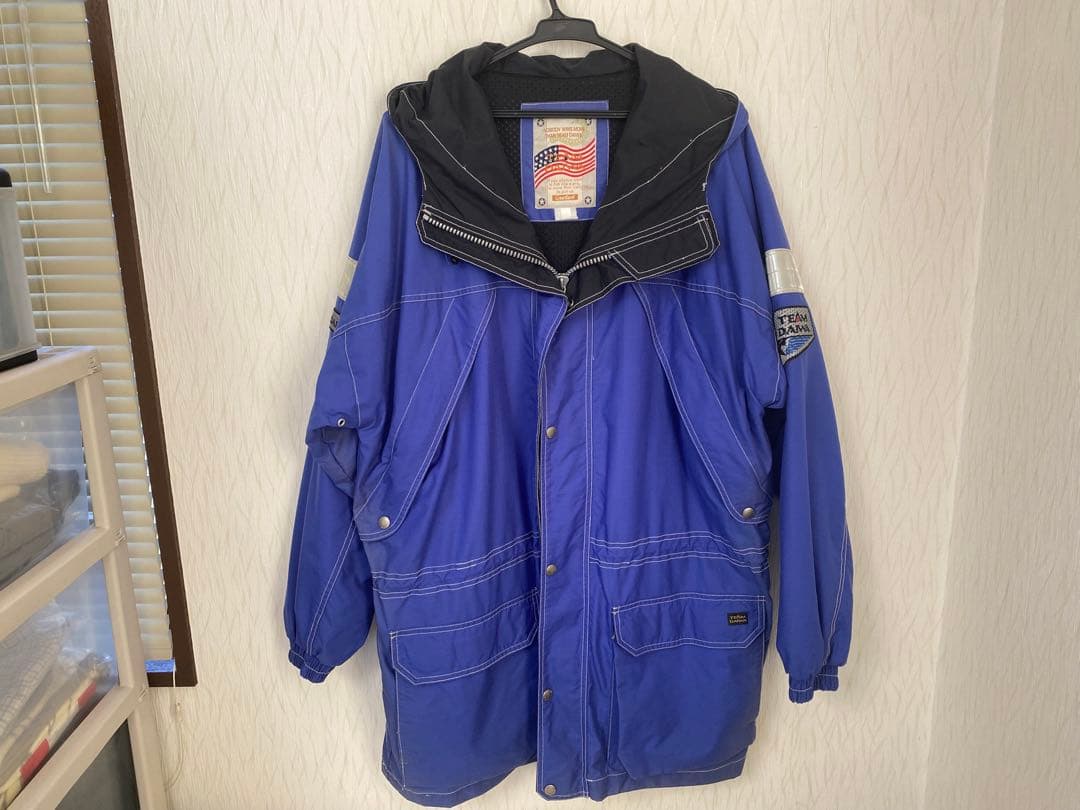 TEAM DAIVA フィッシングジャケット 青　(即購入可能)
