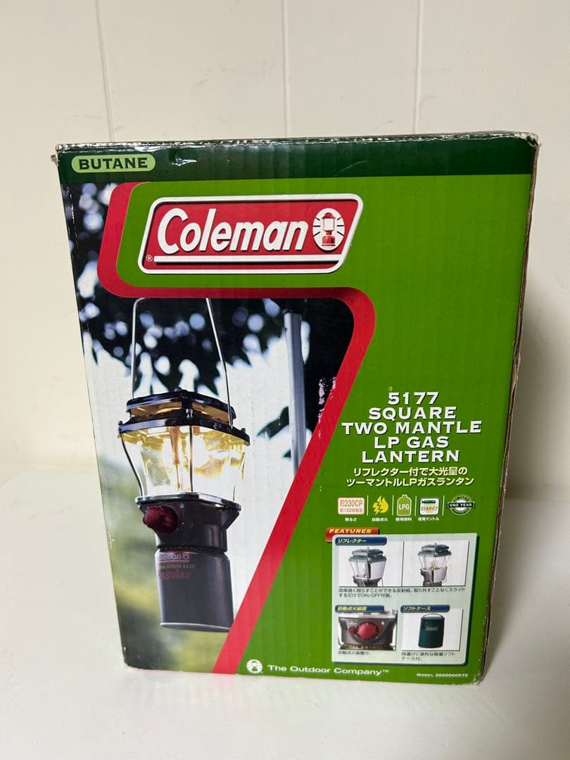 Coleman 5177 スクエアツーマントル　 LPガスランタン