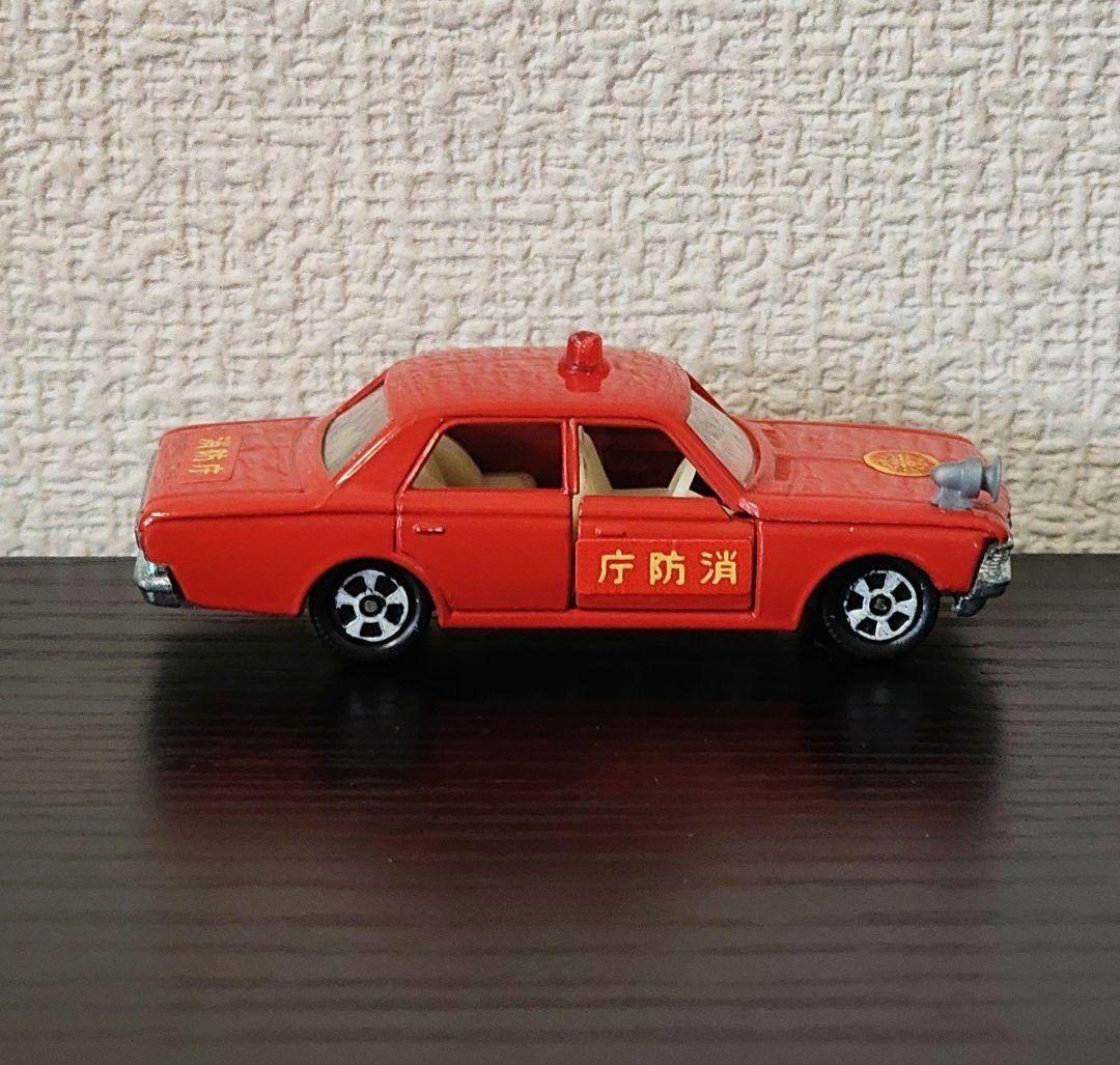 TOMICA　トミカ　ファイヤーチーフカー　1Aホイール　銀サイレン　箱付き