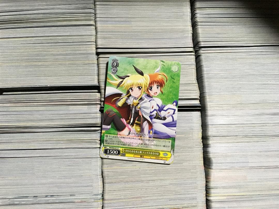 ヴァイス ノーマルカード 魔法少女リリカルなのはシリーズのみ約3000枚