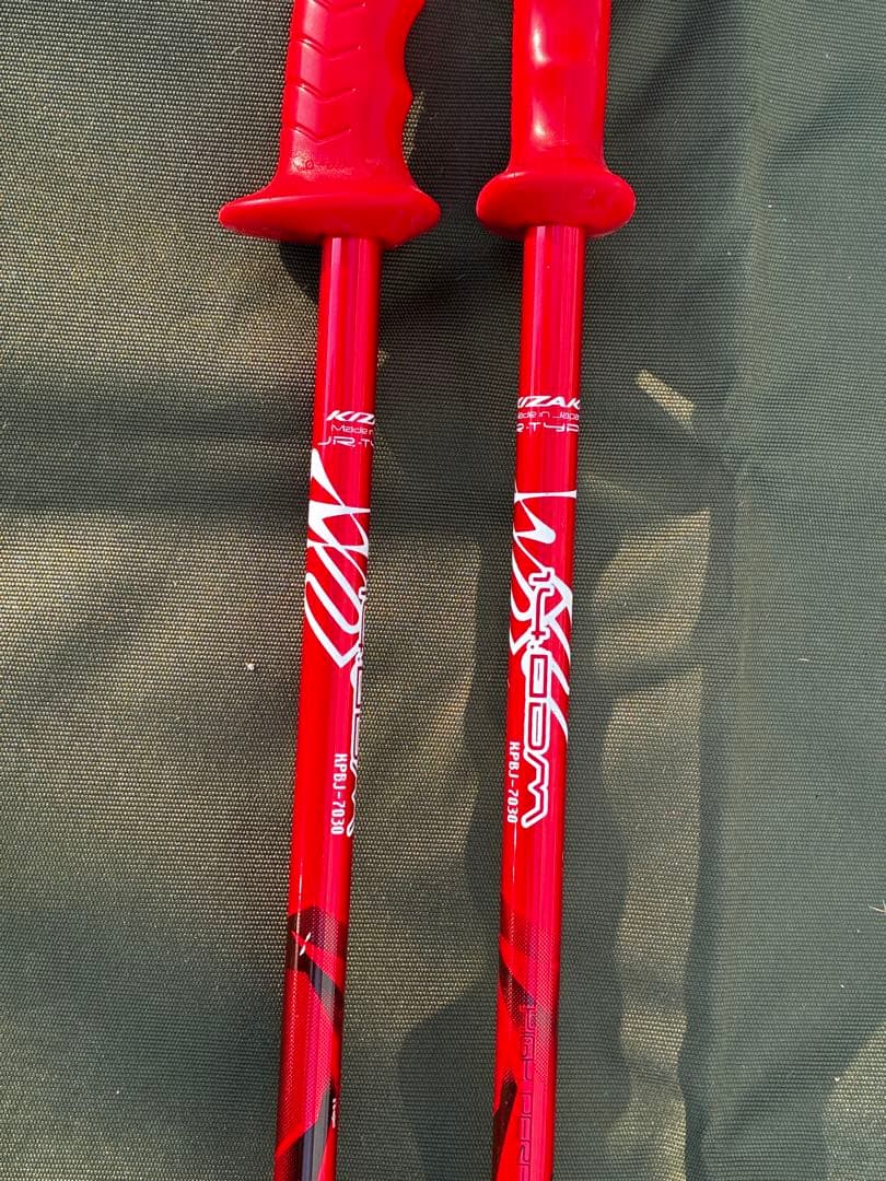 ROSSIGNOL HERO JUNIOR スキー 120cm ポール付き